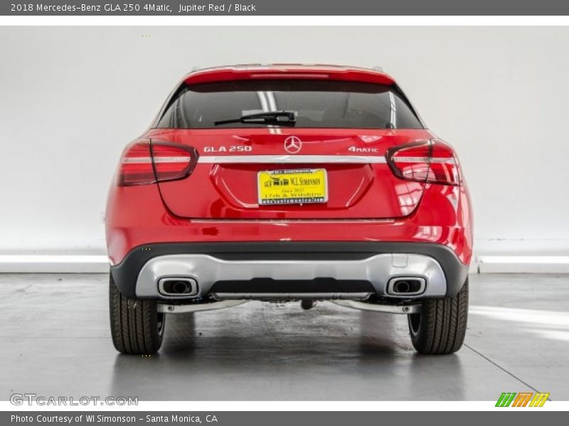 Jupiter Red / Black 2018 Mercedes-Benz GLA 250 4Matic