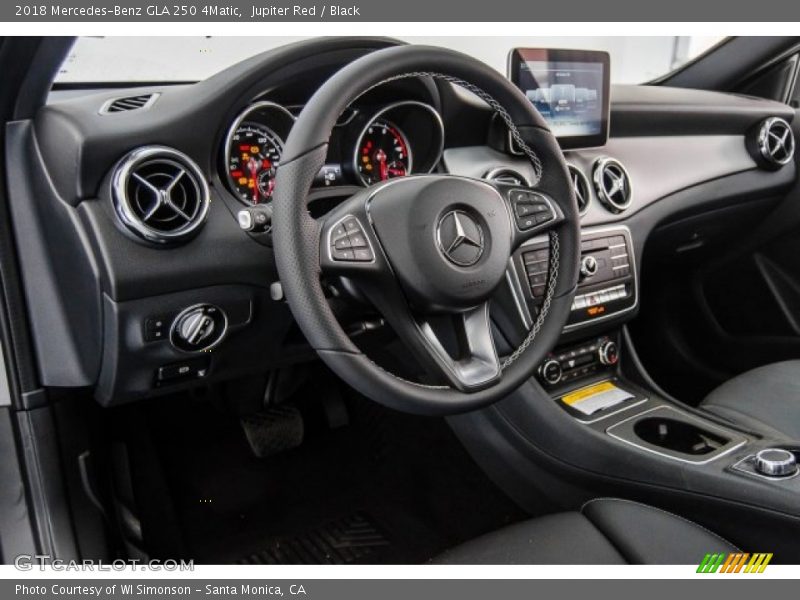 Jupiter Red / Black 2018 Mercedes-Benz GLA 250 4Matic