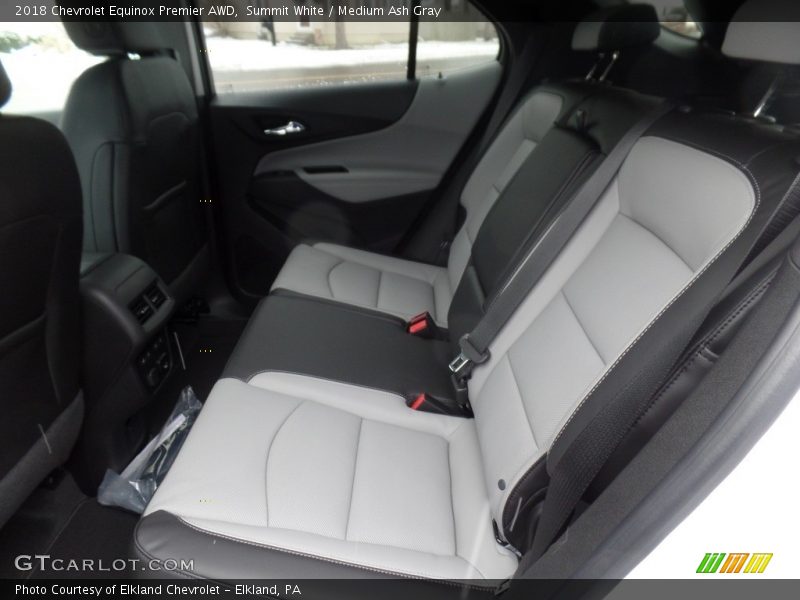 Summit White / Medium Ash Gray 2018 Chevrolet Equinox Premier AWD