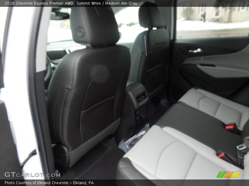 Summit White / Medium Ash Gray 2018 Chevrolet Equinox Premier AWD