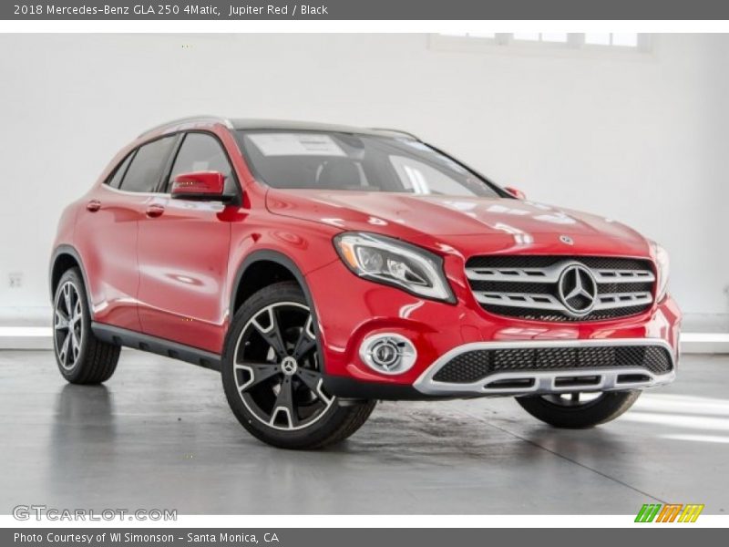 Jupiter Red / Black 2018 Mercedes-Benz GLA 250 4Matic