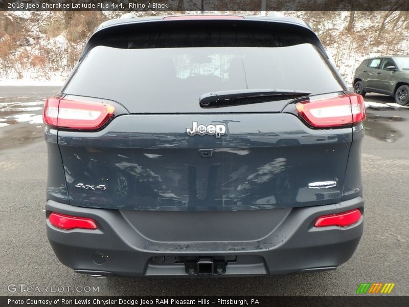 Rhino / Black 2018 Jeep Cherokee Latitude Plus 4x4