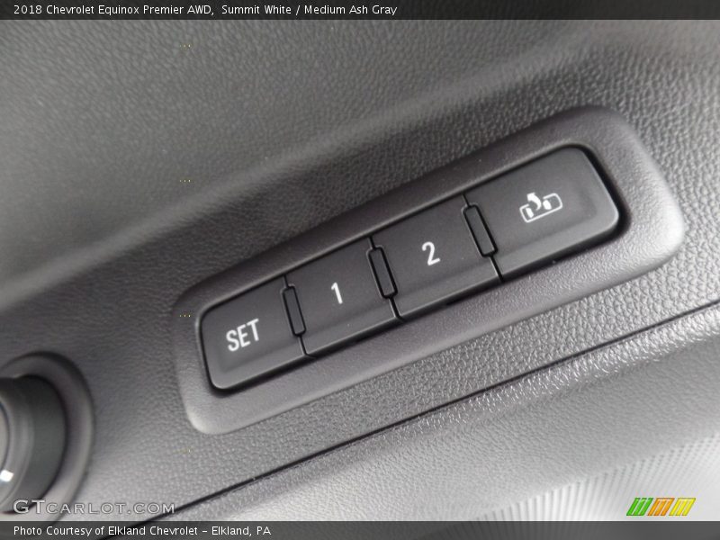 Summit White / Medium Ash Gray 2018 Chevrolet Equinox Premier AWD