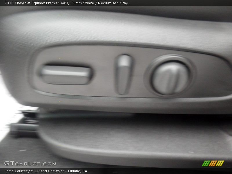 Summit White / Medium Ash Gray 2018 Chevrolet Equinox Premier AWD