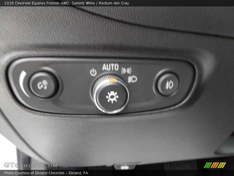 Summit White / Medium Ash Gray 2018 Chevrolet Equinox Premier AWD