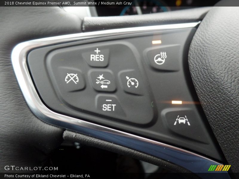 Summit White / Medium Ash Gray 2018 Chevrolet Equinox Premier AWD
