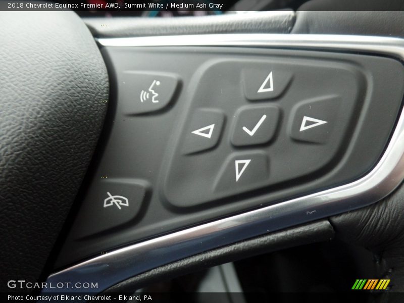 Summit White / Medium Ash Gray 2018 Chevrolet Equinox Premier AWD