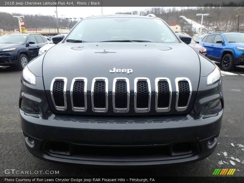 Rhino / Black 2018 Jeep Cherokee Latitude Plus 4x4