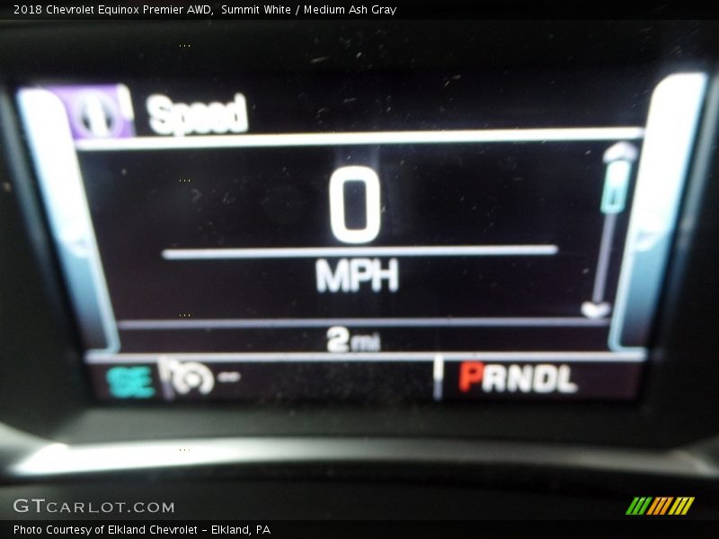 Summit White / Medium Ash Gray 2018 Chevrolet Equinox Premier AWD