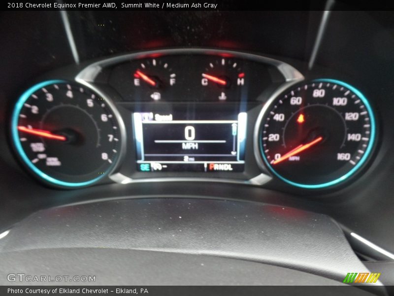 Summit White / Medium Ash Gray 2018 Chevrolet Equinox Premier AWD