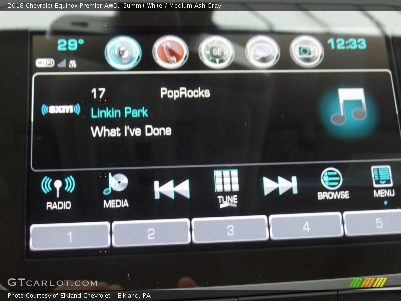 Summit White / Medium Ash Gray 2018 Chevrolet Equinox Premier AWD