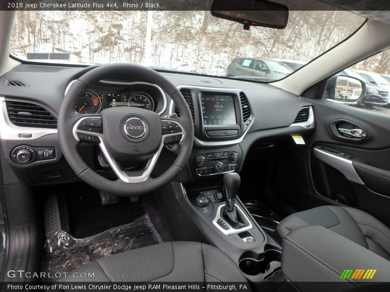 Rhino / Black 2018 Jeep Cherokee Latitude Plus 4x4