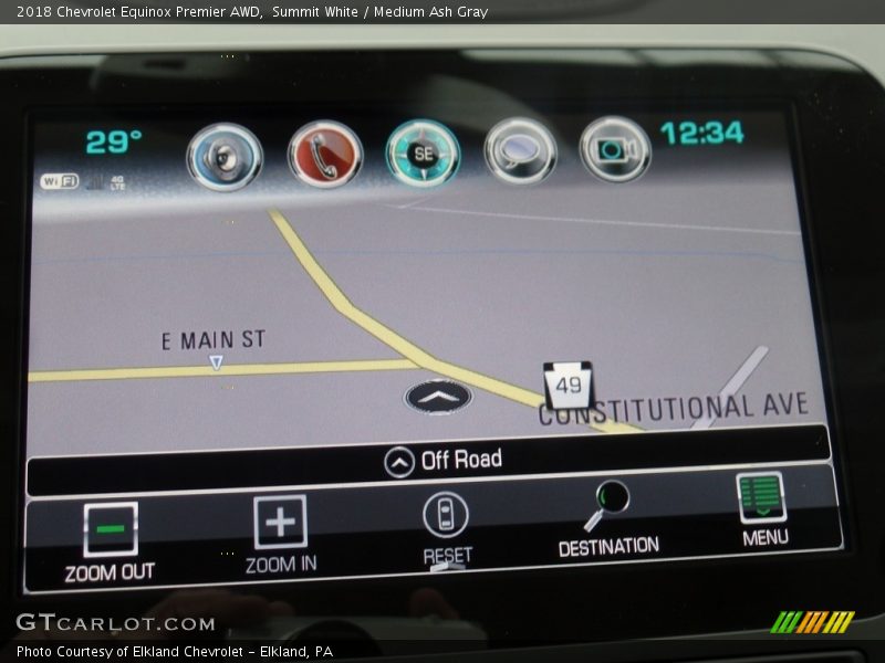 Summit White / Medium Ash Gray 2018 Chevrolet Equinox Premier AWD