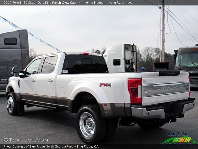 White Platinum / King Ranch Java 2017 Ford F450 Super Duty King Ranch Crew Cab 4x4