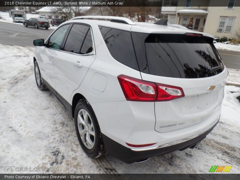 Summit White / Medium Ash Gray 2018 Chevrolet Equinox LT AWD