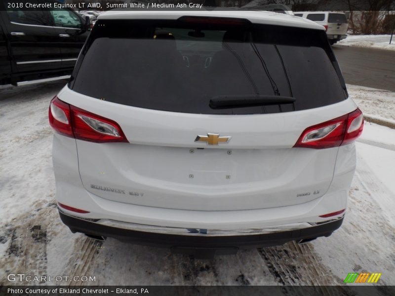 Summit White / Medium Ash Gray 2018 Chevrolet Equinox LT AWD
