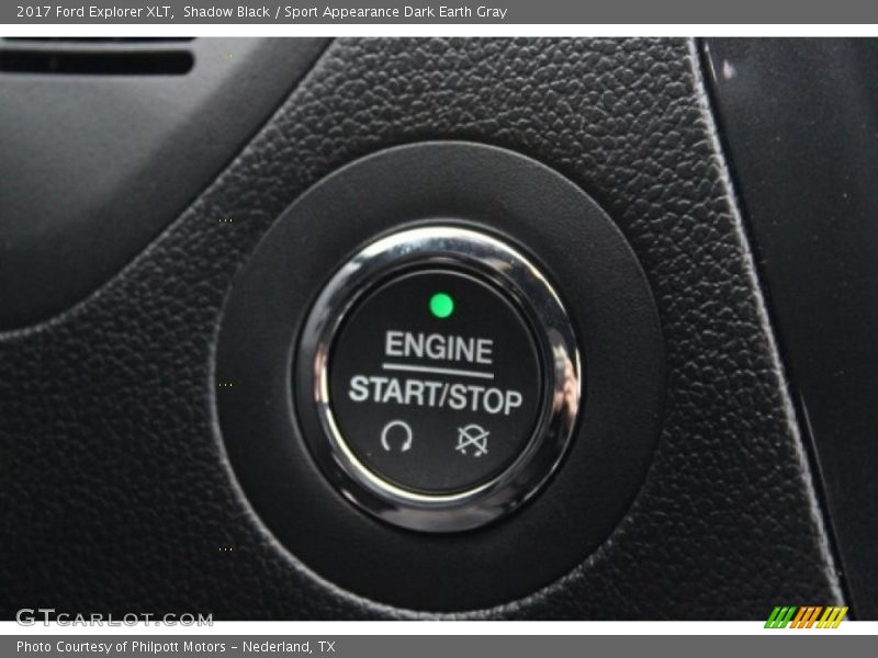 Shadow Black / Sport Appearance Dark Earth Gray 2017 Ford Explorer XLT