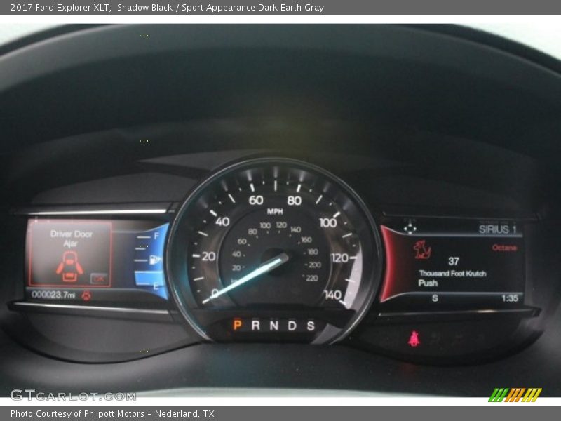 Shadow Black / Sport Appearance Dark Earth Gray 2017 Ford Explorer XLT
