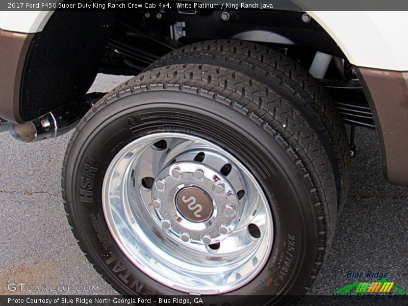 White Platinum / King Ranch Java 2017 Ford F450 Super Duty King Ranch Crew Cab 4x4