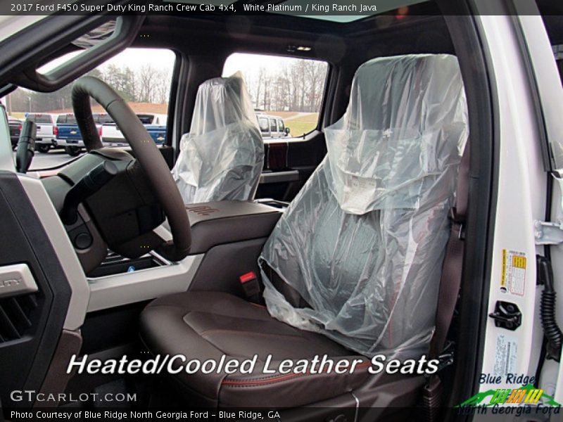 White Platinum / King Ranch Java 2017 Ford F450 Super Duty King Ranch Crew Cab 4x4