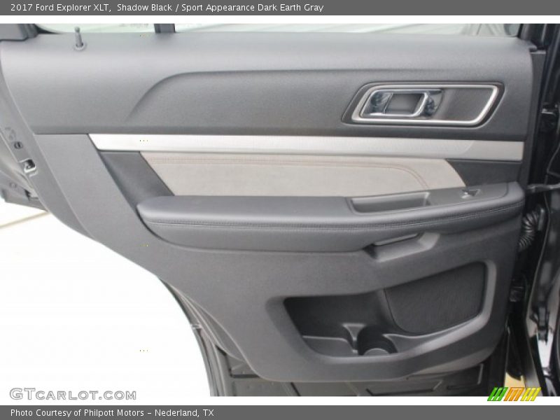 Shadow Black / Sport Appearance Dark Earth Gray 2017 Ford Explorer XLT
