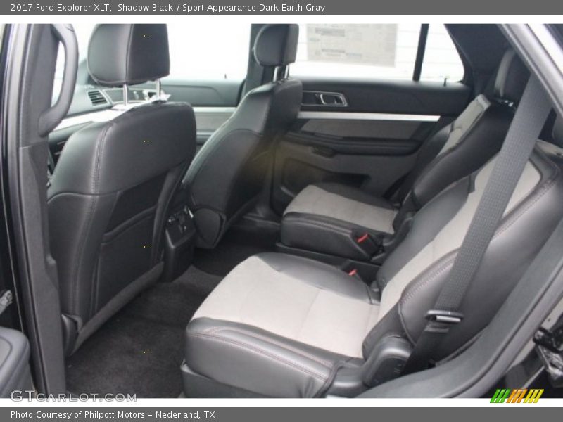Shadow Black / Sport Appearance Dark Earth Gray 2017 Ford Explorer XLT
