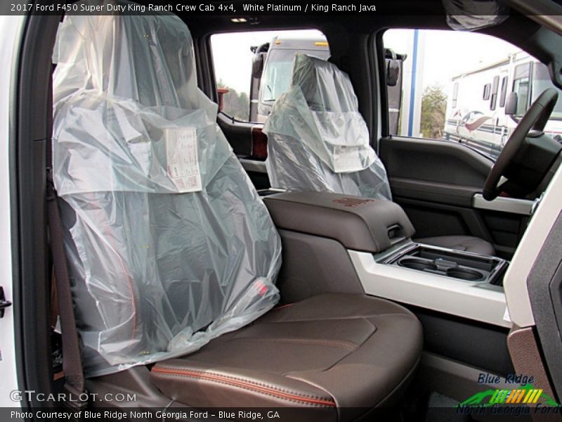 White Platinum / King Ranch Java 2017 Ford F450 Super Duty King Ranch Crew Cab 4x4