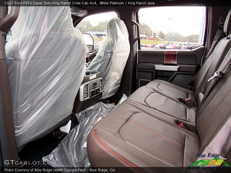 White Platinum / King Ranch Java 2017 Ford F450 Super Duty King Ranch Crew Cab 4x4