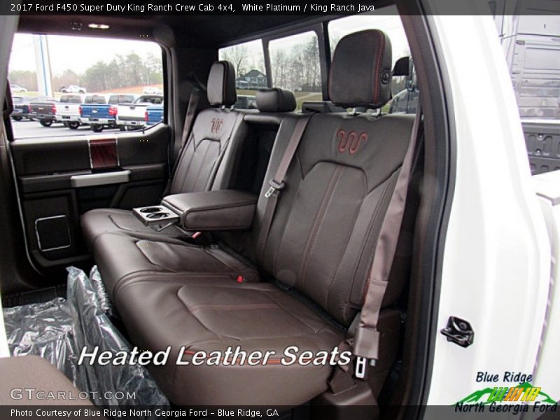 White Platinum / King Ranch Java 2017 Ford F450 Super Duty King Ranch Crew Cab 4x4