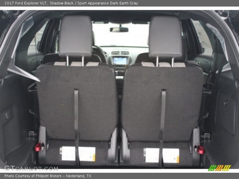 Shadow Black / Sport Appearance Dark Earth Gray 2017 Ford Explorer XLT