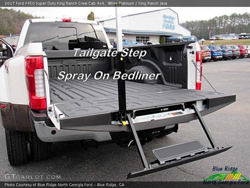 White Platinum / King Ranch Java 2017 Ford F450 Super Duty King Ranch Crew Cab 4x4