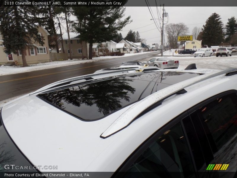 Summit White / Medium Ash Gray 2018 Chevrolet Equinox LT AWD