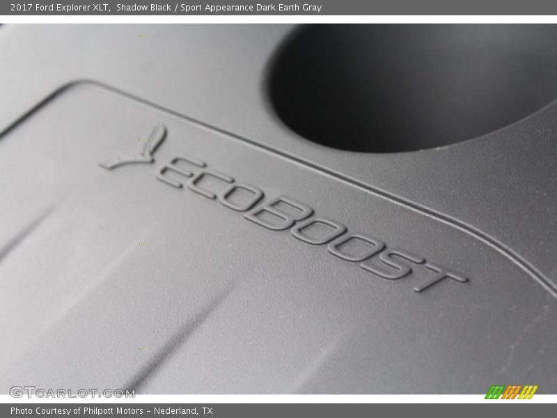 Shadow Black / Sport Appearance Dark Earth Gray 2017 Ford Explorer XLT