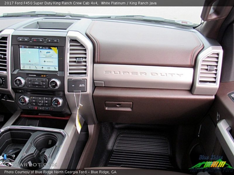 White Platinum / King Ranch Java 2017 Ford F450 Super Duty King Ranch Crew Cab 4x4