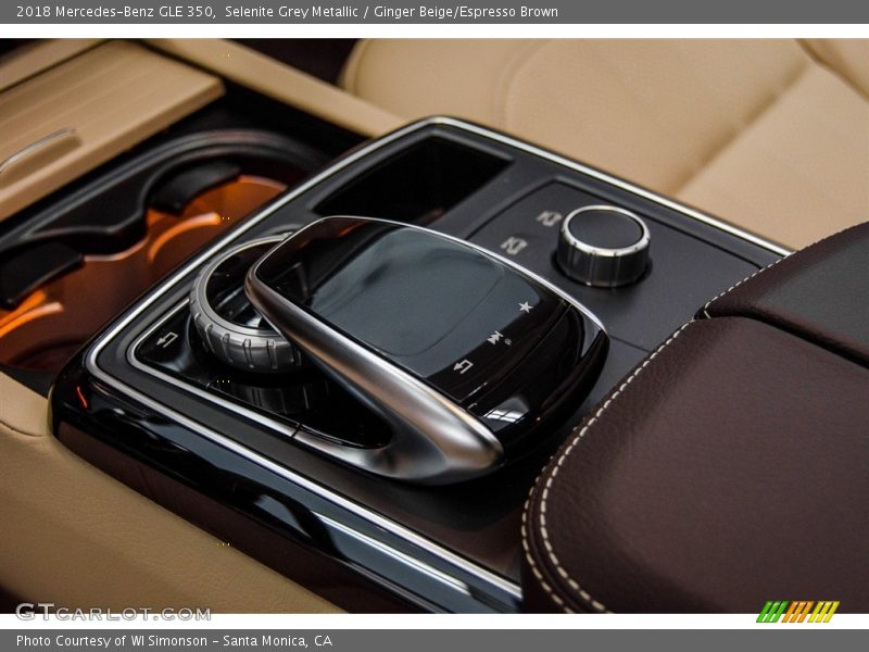 Selenite Grey Metallic / Ginger Beige/Espresso Brown 2018 Mercedes-Benz GLE 350