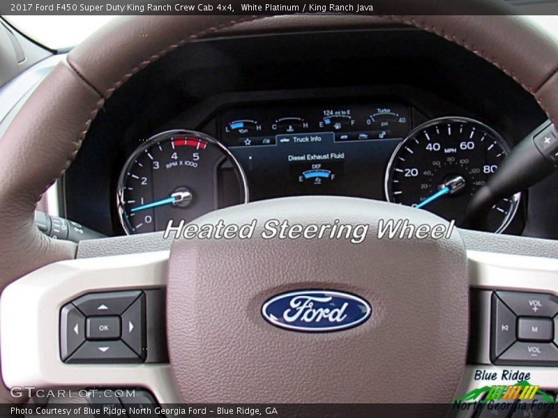 White Platinum / King Ranch Java 2017 Ford F450 Super Duty King Ranch Crew Cab 4x4