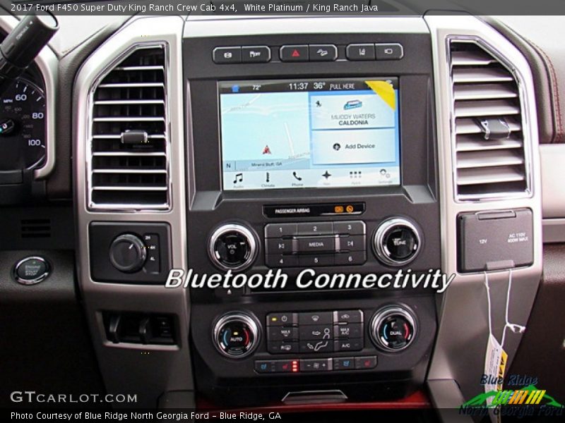 White Platinum / King Ranch Java 2017 Ford F450 Super Duty King Ranch Crew Cab 4x4