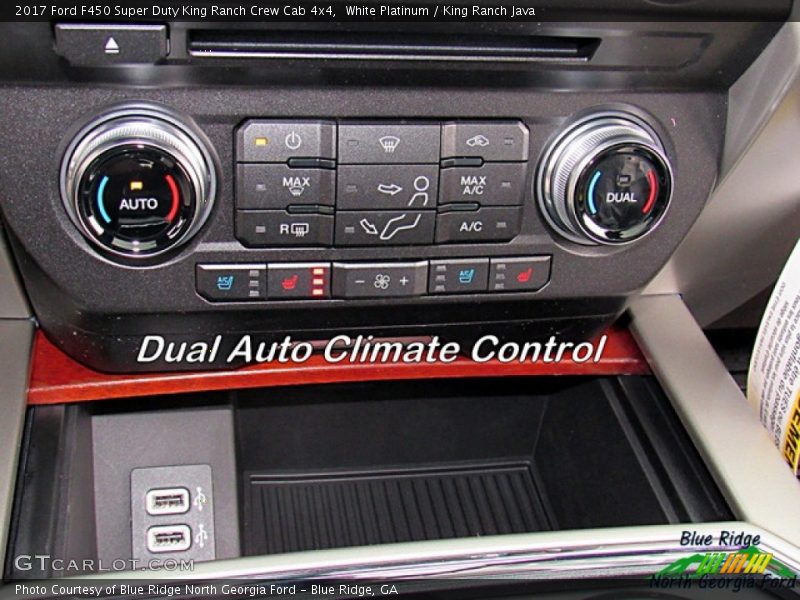 White Platinum / King Ranch Java 2017 Ford F450 Super Duty King Ranch Crew Cab 4x4