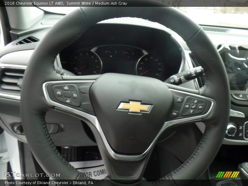 Summit White / Medium Ash Gray 2018 Chevrolet Equinox LT AWD