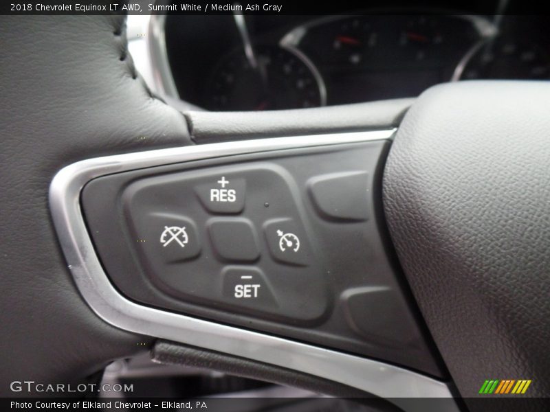 Summit White / Medium Ash Gray 2018 Chevrolet Equinox LT AWD