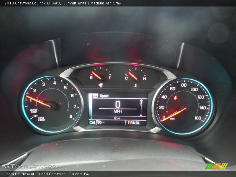 Summit White / Medium Ash Gray 2018 Chevrolet Equinox LT AWD
