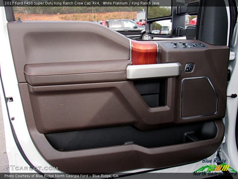 White Platinum / King Ranch Java 2017 Ford F450 Super Duty King Ranch Crew Cab 4x4