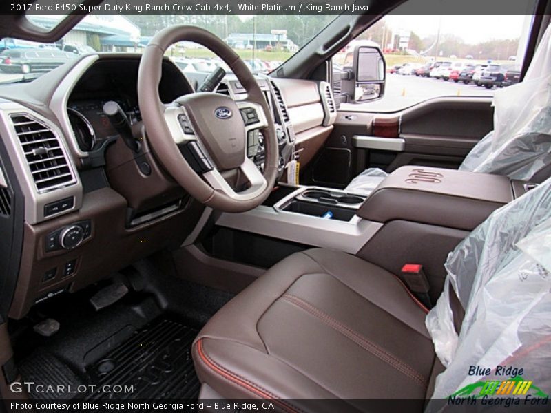 White Platinum / King Ranch Java 2017 Ford F450 Super Duty King Ranch Crew Cab 4x4
