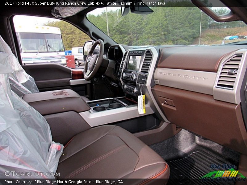 White Platinum / King Ranch Java 2017 Ford F450 Super Duty King Ranch Crew Cab 4x4