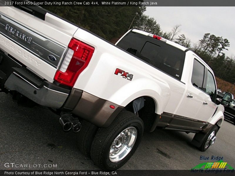 White Platinum / King Ranch Java 2017 Ford F450 Super Duty King Ranch Crew Cab 4x4