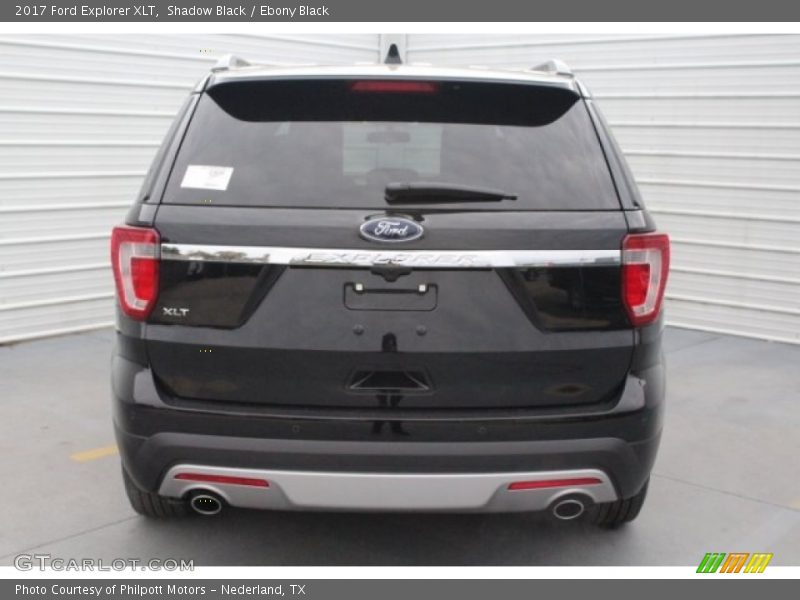 Shadow Black / Ebony Black 2017 Ford Explorer XLT