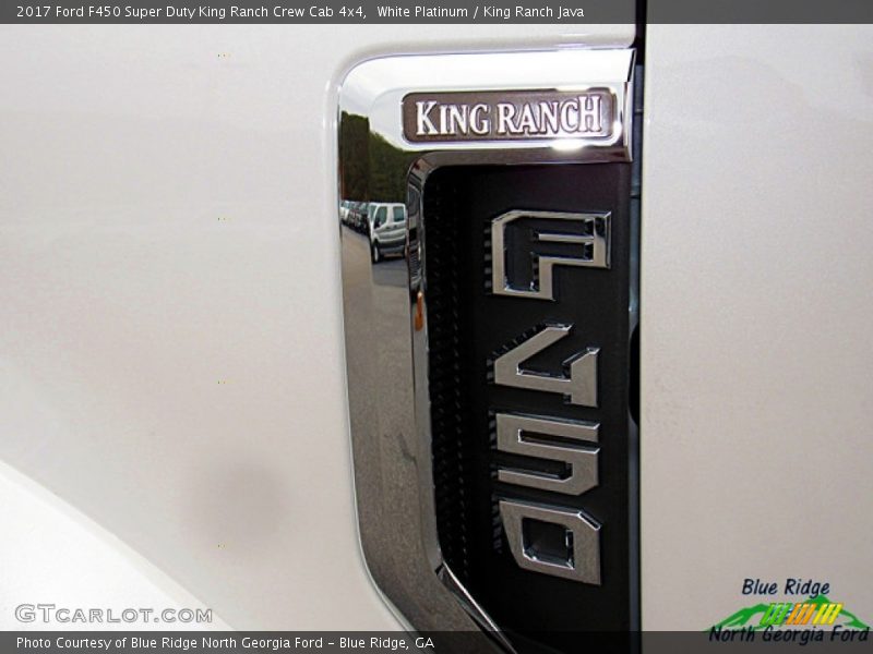 White Platinum / King Ranch Java 2017 Ford F450 Super Duty King Ranch Crew Cab 4x4