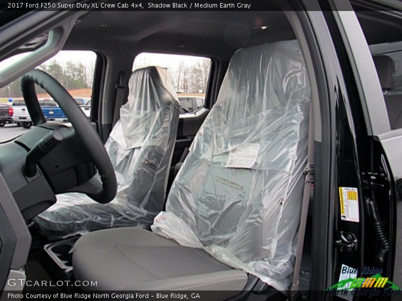 Shadow Black / Medium Earth Gray 2017 Ford F250 Super Duty XL Crew Cab 4x4
