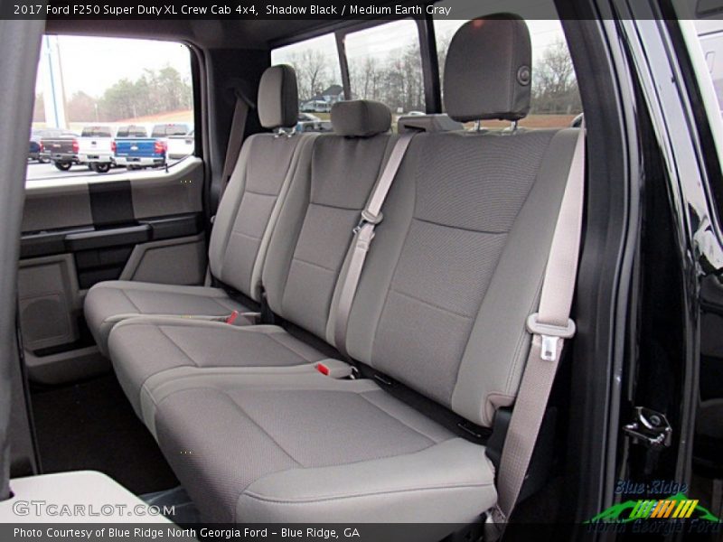 Shadow Black / Medium Earth Gray 2017 Ford F250 Super Duty XL Crew Cab 4x4