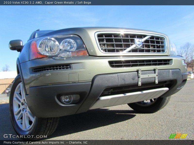 Caper Green Metallic / Soft Beige 2010 Volvo XC90 3.2 AWD